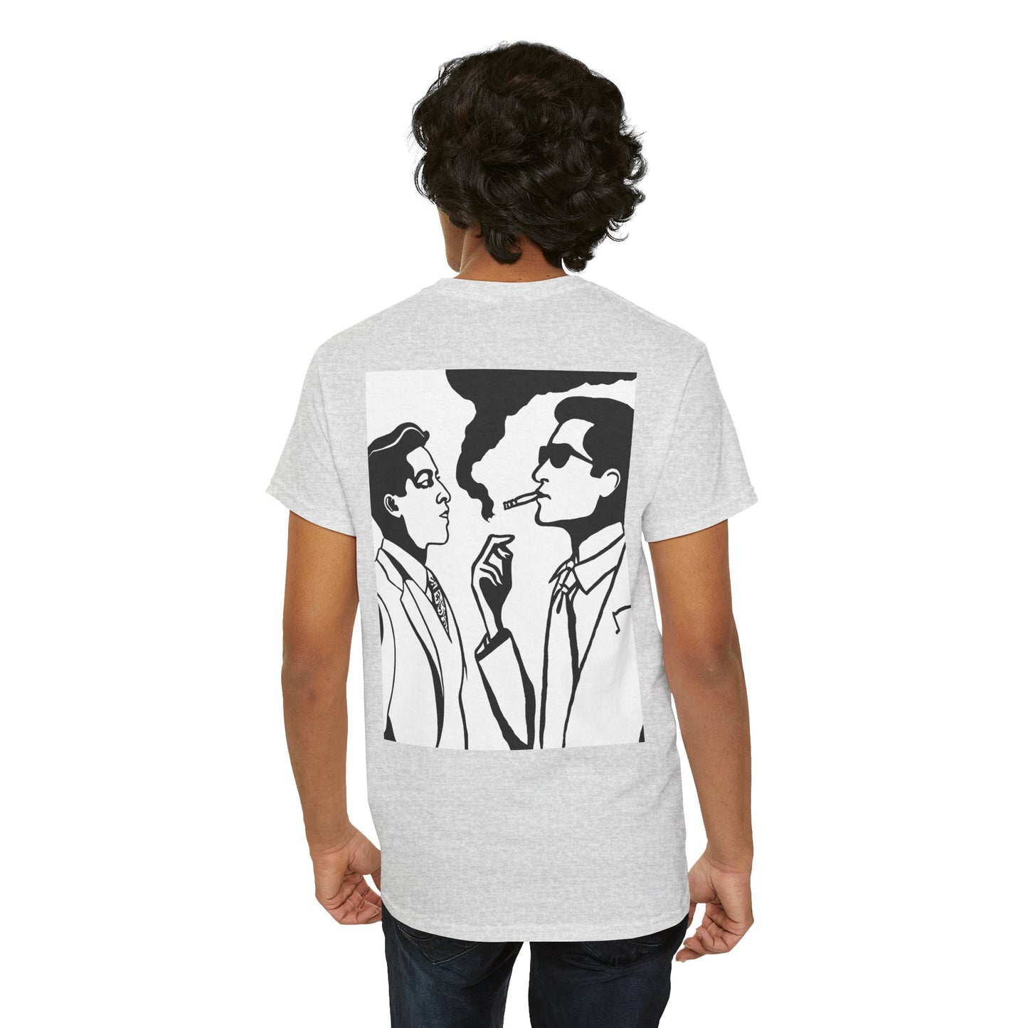 Gangster Movie Inspired Tee - Mob Film Graphic T shirt