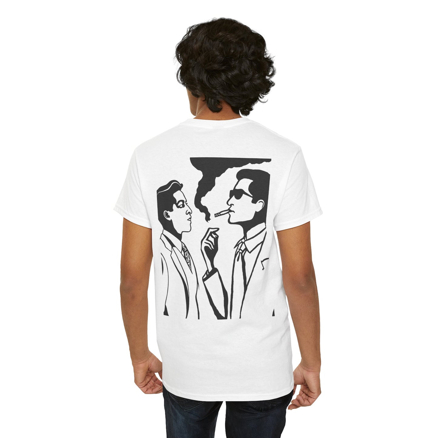 Gangster Movie Inspired Tee - Mob Film Graphic T shirt