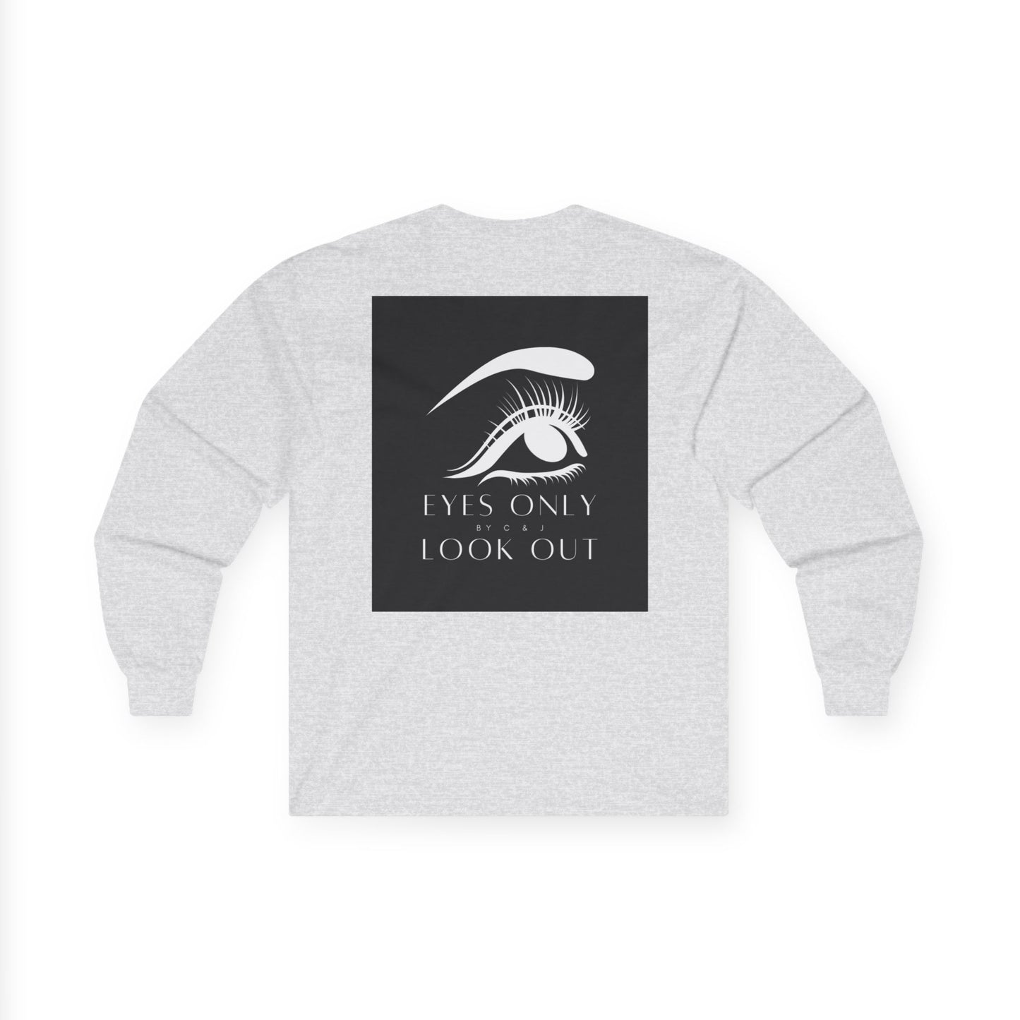 Long Sleeve T-Shirt Eyes Only Look Out Exclusive Basic - Brand Basics