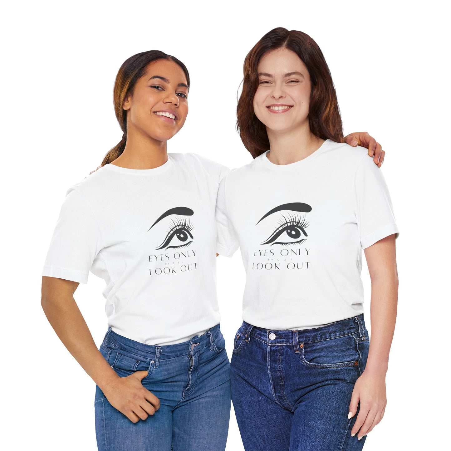 Eyes Only Graphic Unisex Tee - Brand Shirt