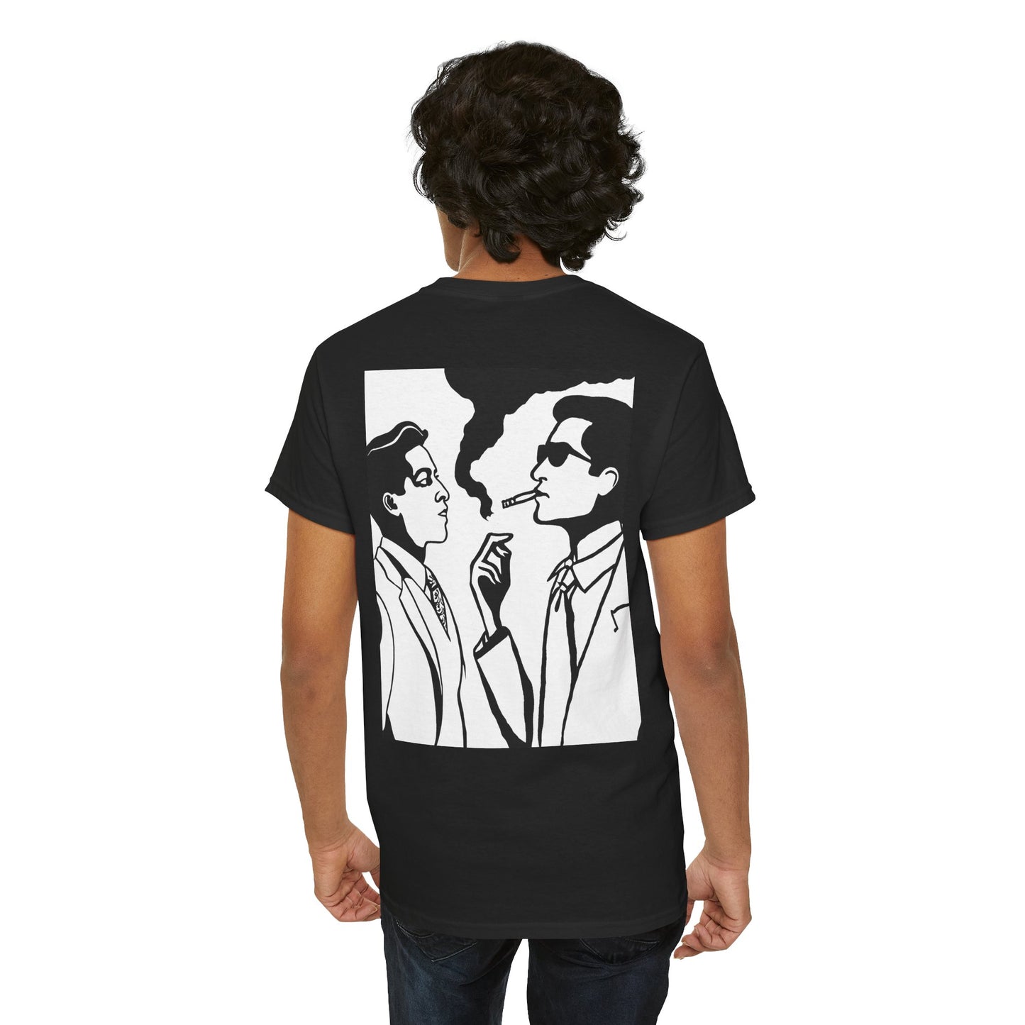 Gangster Movie Inspired Tee - Mob Film Graphic T shirt