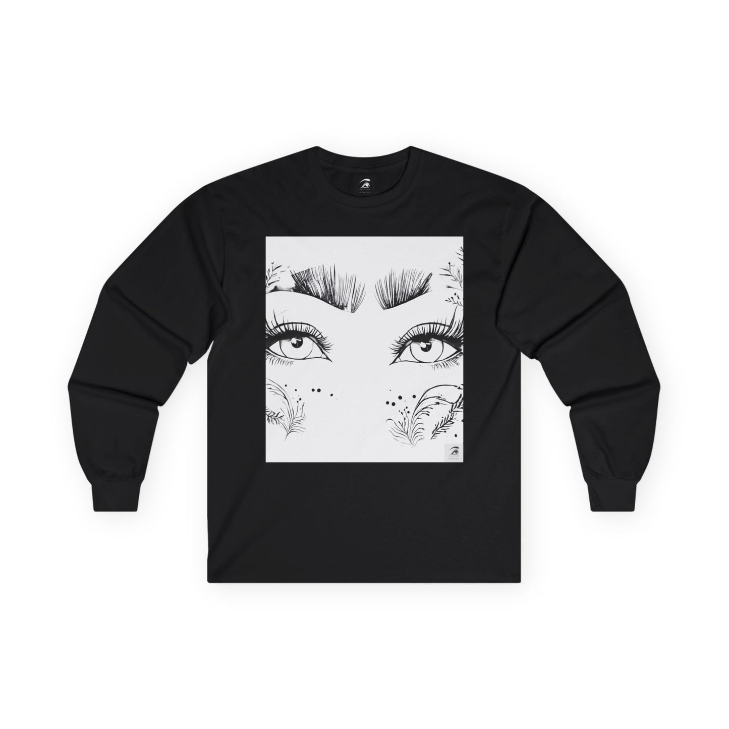 Long Sleeve T-Shirt Eyes Only Look Out Exclusive Basic - Brand Basics