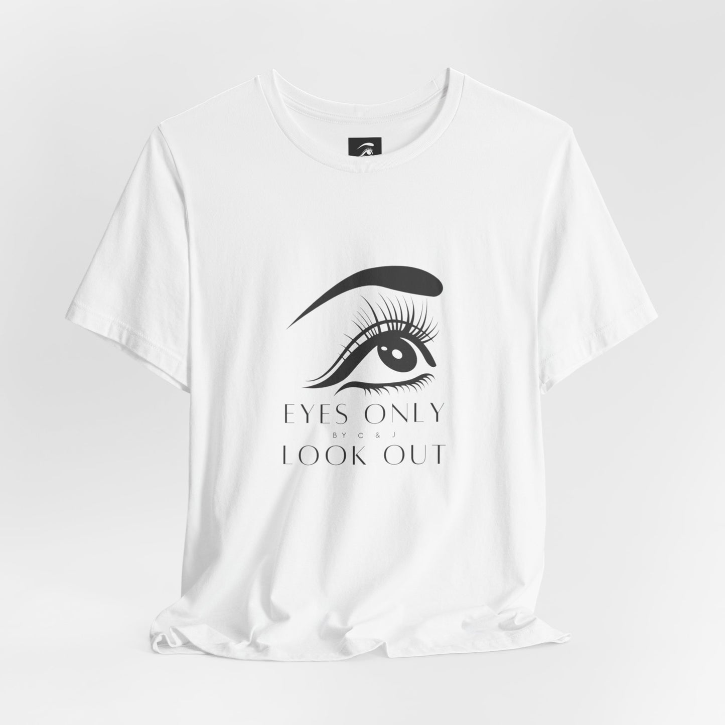 Eyes Only Graphic Unisex Tee - Brand Shirt