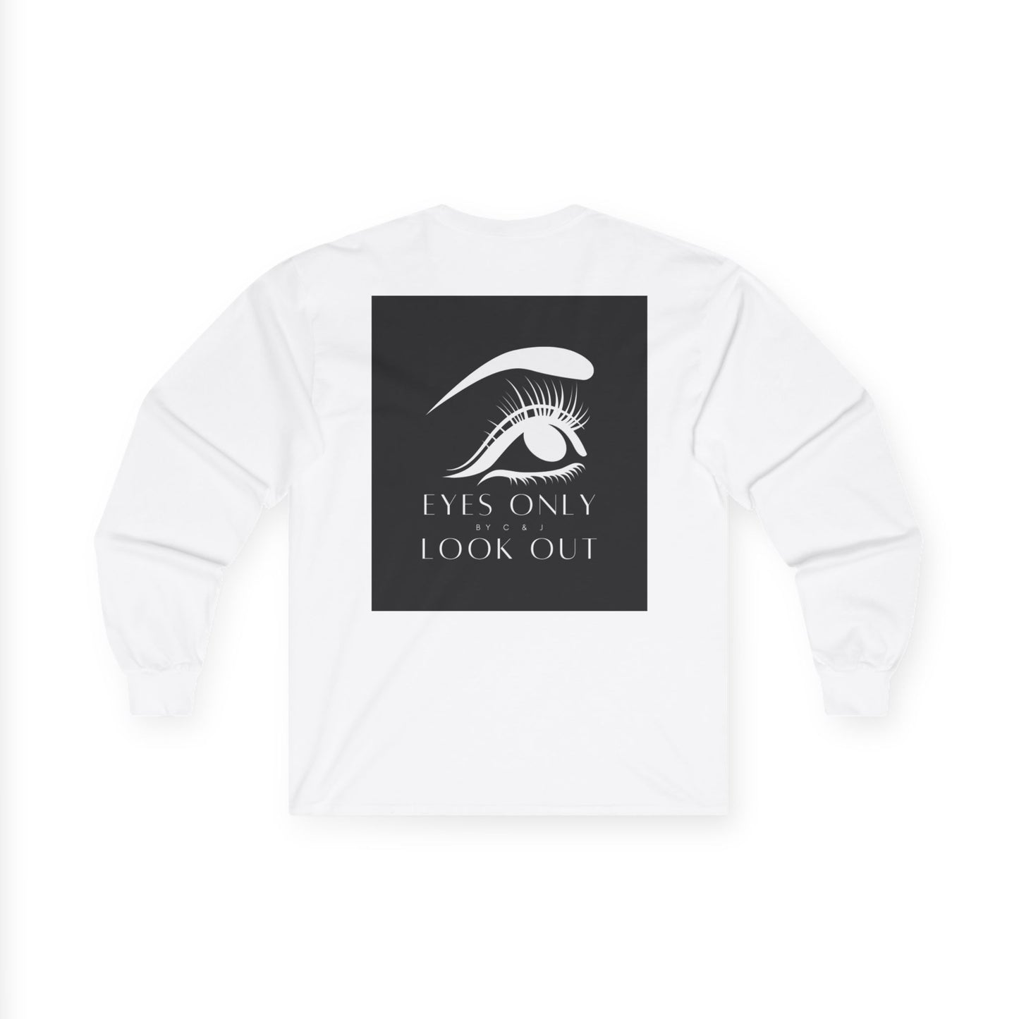 Long Sleeve T-Shirt Eyes Only Look Out Exclusive Basic - Brand Basics