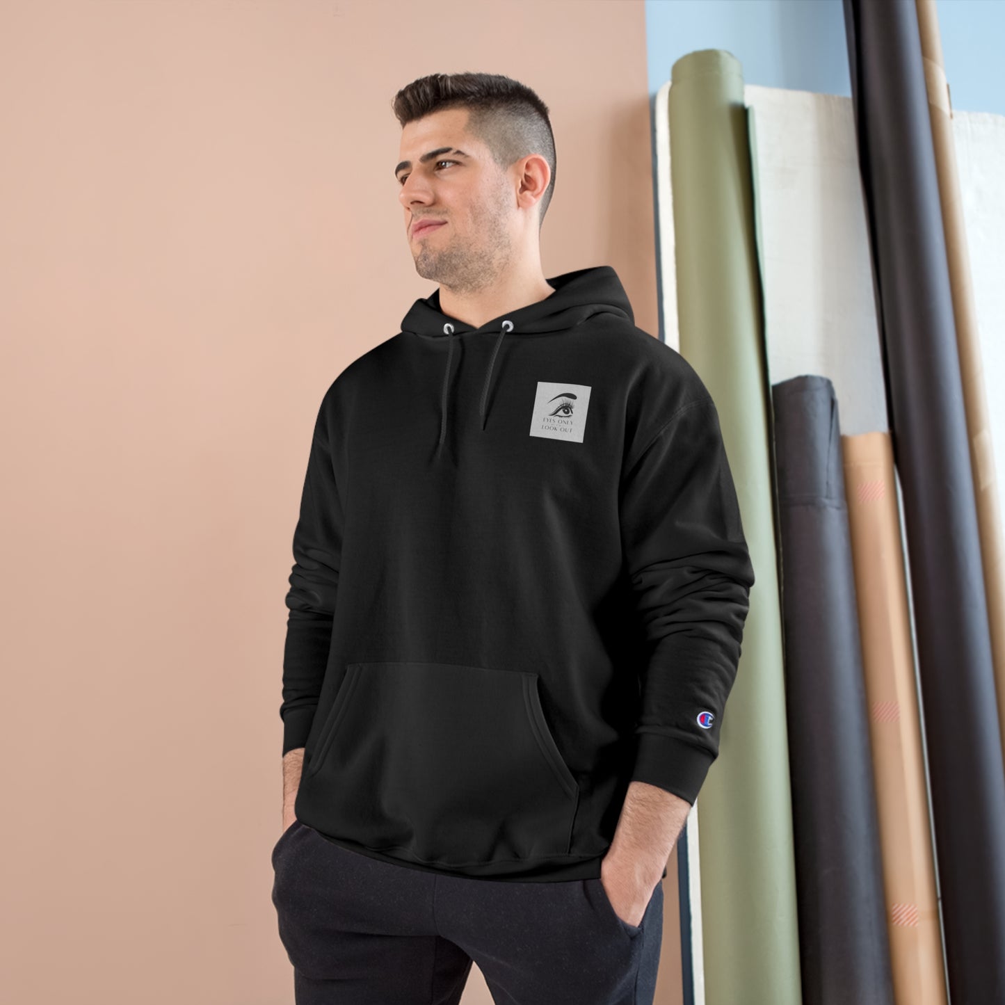 Champion Hoodie - 'Don't Quit' Graphic EOLO1