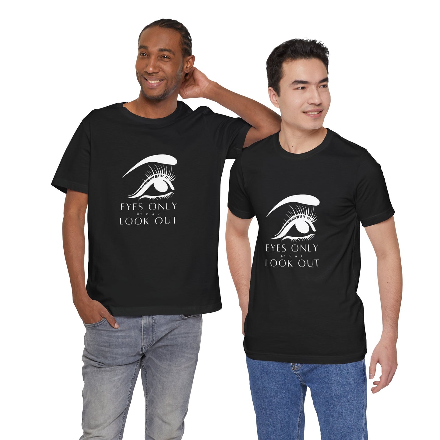 Eyes Only Graphic Unisex Tee - Brand Shirt